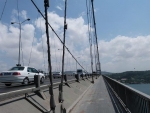 auf der Bosporusbrücke